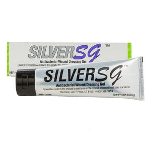 Sterigear LLC Silver Antimicrobial Gel Dressings - Silver Antibacterial Wound Dressing Gel, 3.0 oz. - 10292