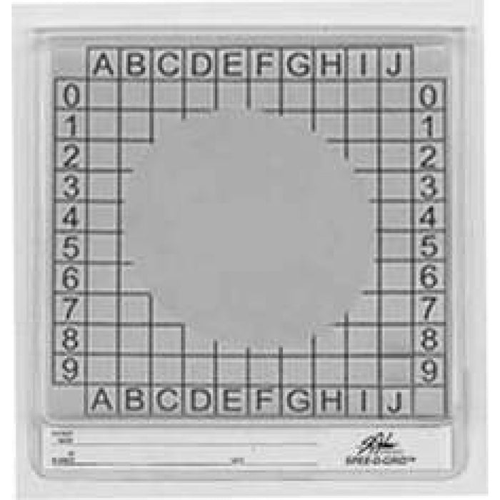 Spee-D-Grid Outside Dimension: 1/4" Depth, 6-1/2" Width, 6-3/8" Height Inside Dimension: 5-1/2" Width, 5" Height 12/Box