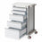 Sharn Inc. Insight Storage Carts - Five-Drawer Insight Storage Cart with 3" Casters - BR18087