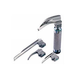 Sharn Inc Fiber Optic Laryngoscope Blades - Laryngoscope Blade, Stainless Steel Fiber Optic, Disposable, Size 0 - FDB-RSHW-0