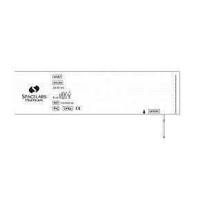 Spacelabs Healthcare Disposable Cuffs - Vinyl Disposable Single-Tube Blood Pressure Cuff with Bayonet Connector, Small Adult, 17-25 cm - 714-1021-00