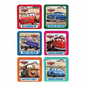 Medibadge Disney Cars Stickers - Disney Cars Super Patient Stickers, 2.5", 75/Roll - 2586P