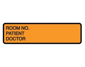 Shamrock Scientific Chemotherapy Drug Disposal Labels - LABEL, CHART, ORANGE, 1-3/8X5-3/8 - CLP-5