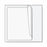 Shamrock Scientific Scientific Mylar Overlay Labels - Clear Mylar Label, 1" x 1" - ME-24