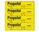 Shamrock Scientific Medication / Drug Labels - Anesthesia Drug Label for Syringe Identification, Propofol, Exp, Date, Time, 1/2" x 2", Yellow - SA-205-EXP-PK