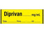 Shamrock Scientific Anesthesia Drug Labels with Date / Time / Initial - Syringe Tape, Diprivan - SA-206-DTI