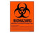 Shamrock Scientific Biohazard Warning Identification Labels - OSHA Biohazard Label, 8" x 10" - SBH-3