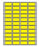 Shamrock Scientific Piggyback Labels for Patient Charge System - LABELS, PIGGYBACK, YELLOW, 5000 SHT / CS - MSL-4FLAT-PB-2