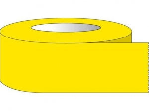 Shamrock Scientific Half Inch Wide Color Coded Labeling Tape - Labeling Tape, 1/2" x 60 yd., Yellow - ST-120-2