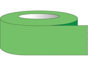 Shamrock Scientific Half Inch Wide Color Coded Labeling Tape - Labeling Tape, 1/2" x 60 yd., Green - ST-120-3