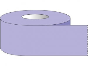 Shamrock Scientific Multi-Purpose Labeling Half Inch Tape - Write-On Labeling Tape, 1/2" x 500", Violet - ST-12-12