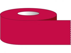 Shamrock Scientific Multi-Purpose Labeling Half Inch Tape - Labeling Tape, 1/2" x 500", Dark Red - ST-12-21