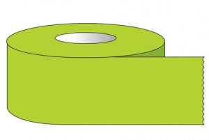 Shamrock Scientific Multi-Purpose Labeling Tape - Multipurpose Labeling Tape, 1/2" x 500", Dark Green - ST-12-25