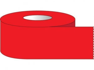 Shamrock Scientific Multi-Purpose Labeling Half Inch Tape - Write-On Tape, 1/2" x 500", Red - ST-12-4