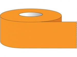 Shamrock Scientific Multi-Purpose Labeling Half Inch Tape - Write-On Labeling Tape, 1/2" x 500", Orange - ST-12-5