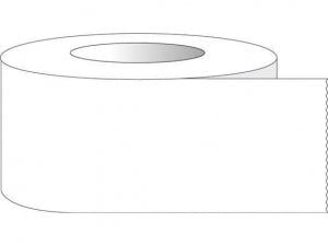 Shamrock Scientific Color Coded Multi-Purpose Labeling Tape - Labeling Tape, 3/4" x 60 yd., White - ST-340-1