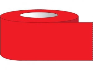 Shamrock Scientific Color Coded Multi-Purpose Labeling Tape - Labeling Tape, 3/4" x 60 yd., Red, Multipurpose - ST-340-4