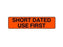 Shamrock Scientific Clerical Labels for Laboratory Communication - Short DT Label, Red and Black, 5/16" x 1.25" - UPCR-1090