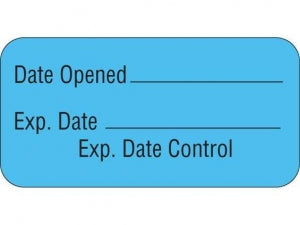 Shamrock Scientific Communication Labels for Quality Control - Medication Label, Expiration Date, 500/Roll - UPCR-3012