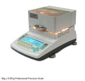 Scientific Industries Professional Precision Scales - Professional Moisture Analyzer, 60g x 0.001g - AGS60