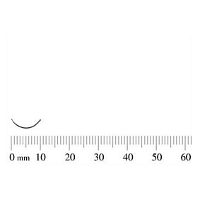 S Jackson Inc Ophthalmic SUPRAMID Sutures - Supramid Suture, Taper Point, EA-30W, 18", White - EA-30W