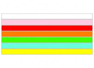 PDC Healthcare Color Code Tapes - Color-Coding Labeling Tape, White, 1" x 2, 160" - 59725118