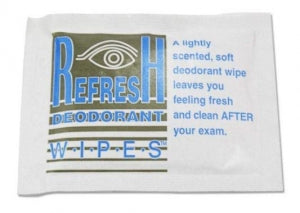 PDC Healthcare Refresh Deodorant Wipes - Refresh Deodorant Wipe - STJ-911