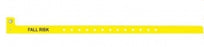 PDC Healthcare Fall Risk Alert Bands - Fall Risk Wristband, Yellow, Narrow - WBCNFA-3