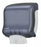 San Jamar Inc Plastic Multifold / C-Fold Towel Dispensers - Paper Towel Dispenser for Multifold and C-Fold Towels, Black - T1750TBK