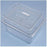 Sklar Clear Plastic Tray - Plastic Tray with Strainer and Lid, Clear, 11" x 13" x 6" - 10-3060