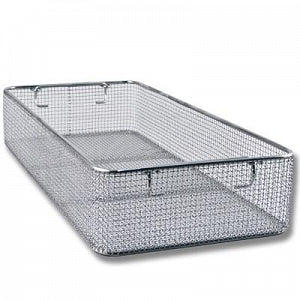 Sklar Sklarlite Sterilization Container Basket - Sklarlite Sterilization Container Basket, Wire, Full, 4" - 10-4290