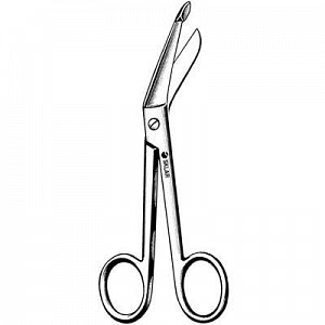 Sklar Lister Bandage Scissors - Lister Bandage Scissors, 7.25" - 11-1072