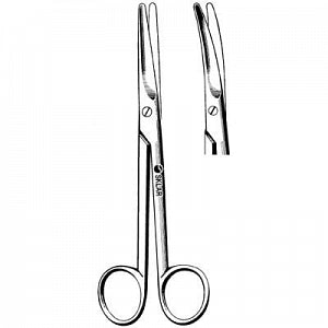 Sklar Mayo Dissecting Scissors - Mayo Dissecting Scissors with Blunt / Blunt Tips, Curved, 6-3/4" - 15-2567