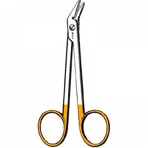 Sklar Sklar Edge Tungsten Carbide Wire Cutting - SCISSORS, SE, WIRE CUT, SER, ANG TC, 4 3 - 16-2800