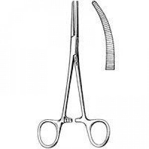 Sklar Crile Forceps - Crile Hemostatic Forceps, Curved, 5.5" - 17-3155