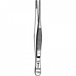 Sklar Dressing Forceps (Serrated) - Dressing Forceps, Serrated, 6" - 19-1060