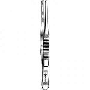 Sklar Tissue Forceps - FORCEPS, TISSUE, 1X2, 6" - 19-1260