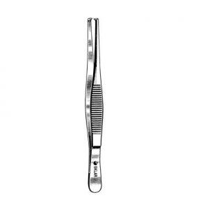 Sklar Tissue Forceps - FORCEP, TISSUE, TEETH, STRAIGHT, 1X2, 8" - 19-1280