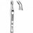 Sklar Carmalt Splinter Forceps - FORCEPS, CARMALT SPLINTER, CURVED, 4 1/2" - 19-3340