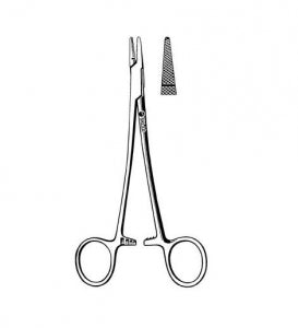 Sklar Crile-Murray Needle Holder - Crile Murray Needle Holder, Blunt x Serrated - 20-1260