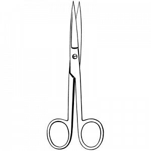 Sklar Econo Operating Scissors - Operating Scissors, Straight, Sharp 5.5" - 21-275