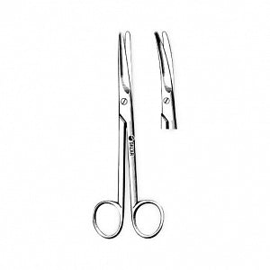 Sklar Mayo Dissecting Scissors - Mayo Dissecting Scissors with Blunt / Blunt Tips, Curved, 6-3/4", Delicate Pattern - 22-2567