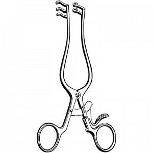 Sk Weitlaner Self-Retaining Retractor - RETRACTOR, WEITLANER SELF-RETAINNG 4 - 22-8345