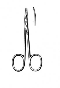 Sklar Sklarlite Stevens Tenotomy Scissors - Sklarlite Stevens Tent Scissors, Curved, 4-1/2" - 23-1157