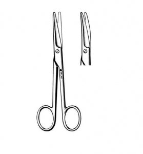 Sklar Sklarlite Mayo Dissecting Scissors - Sklarlite Mayo Dissecting Scissors, Curved, 5-1/2" - 23-1166