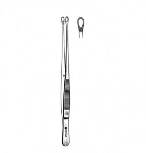 Sklar Singley Intestinal Forceps - Singley Intestinal Forceps, Serrated, 9" L - 36-1290