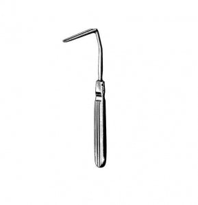 Sklar Aufricht Nasal Retractors - Aufricht Solid Retractor, 6.5" 45 mm - 41-1410