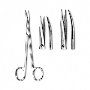 Sklar Jameson Dissection Scissors - Jameson Dissection Scissors, Curved, 7" - 47-1351