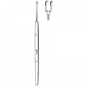 Sklar Freer Skin Hook Double Prong - Freer Skin Hook, Double Prong, Nonsterile, 2.5 mm, 6" L - 47-2760