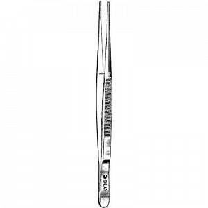 Sklar Potts-Smith Dressing Forceps - Potts-Smith Tungsten Carbide Serrated Dressing Forceps, 7" - 52-3270